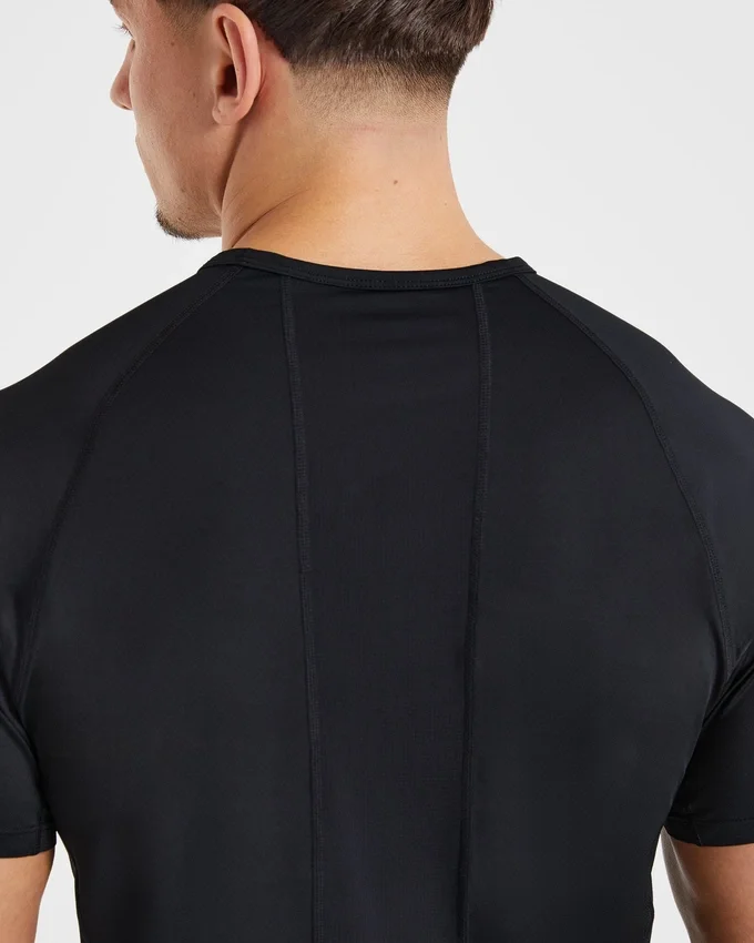 Compressie T-shirt met relaxte pasvorm