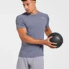 Compressie T-shirt met relaxte pasvorm