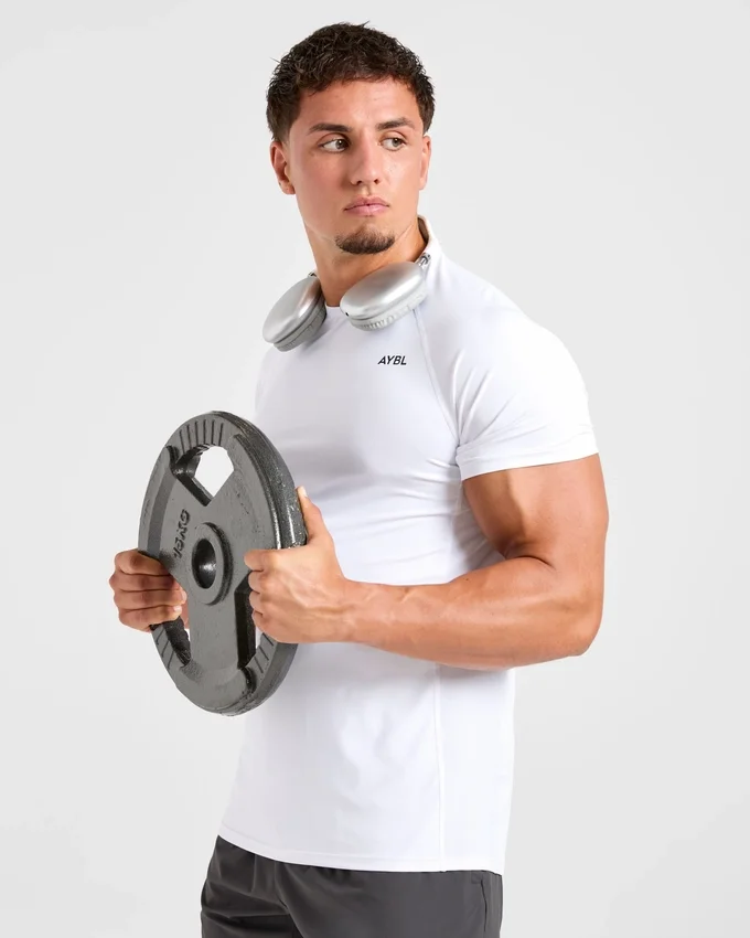 Compressie T-shirt met relaxte pasvorm