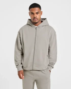 Craft oversized hoodie met rits