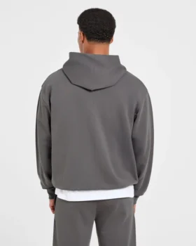 Craft oversized hoodie met rits