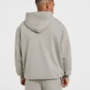 Craft oversized hoodie met rits
