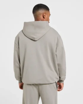 Craft oversized hoodie met rits