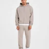 Craft oversized hoodie met rits