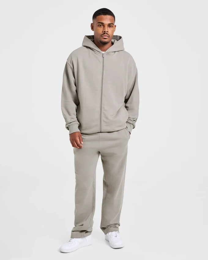 Craft oversized hoodie met rits