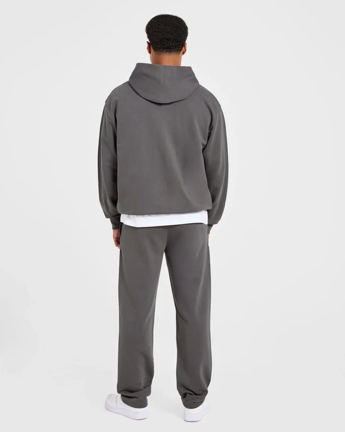 Craft oversized hoodie met rits