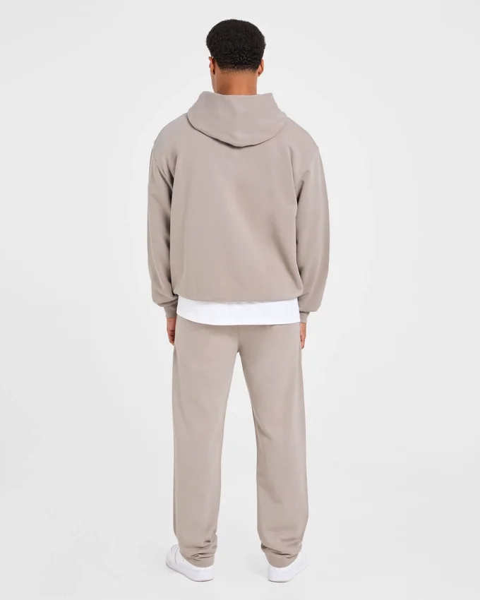 Craft oversized hoodie met rits