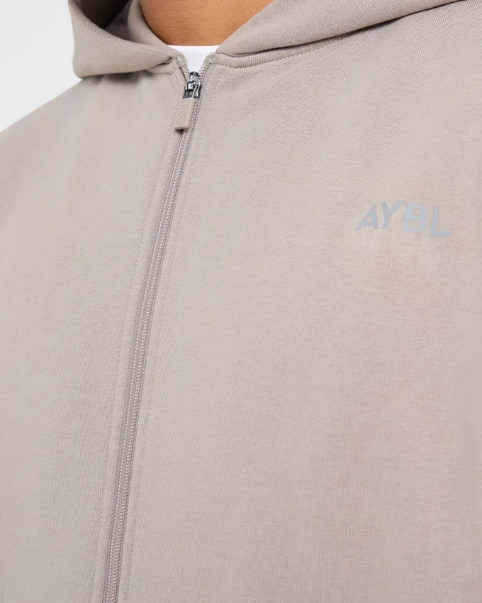 Craft oversized hoodie met rits