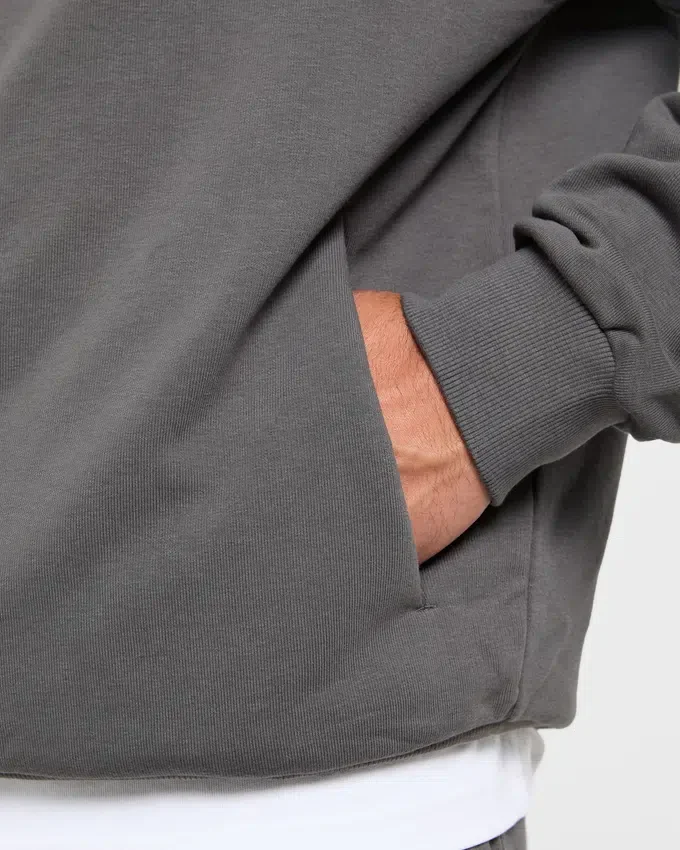 Craft oversized hoodie met rits
