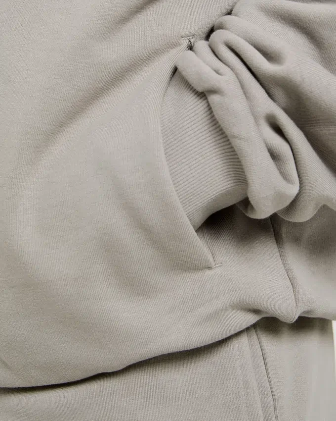 Craft oversized hoodie met rits