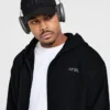 Craft oversized hoodie met rits