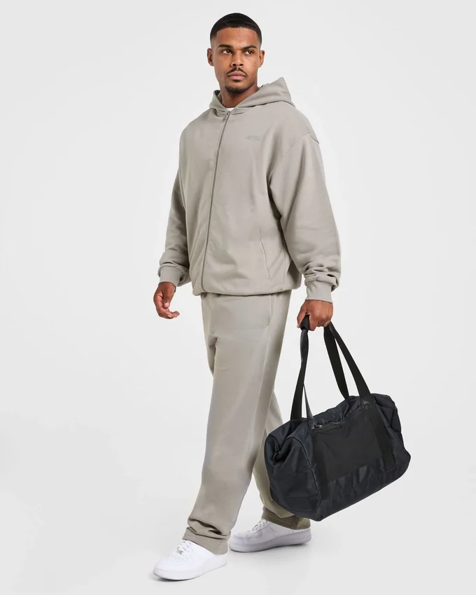 Craft oversized hoodie met rits