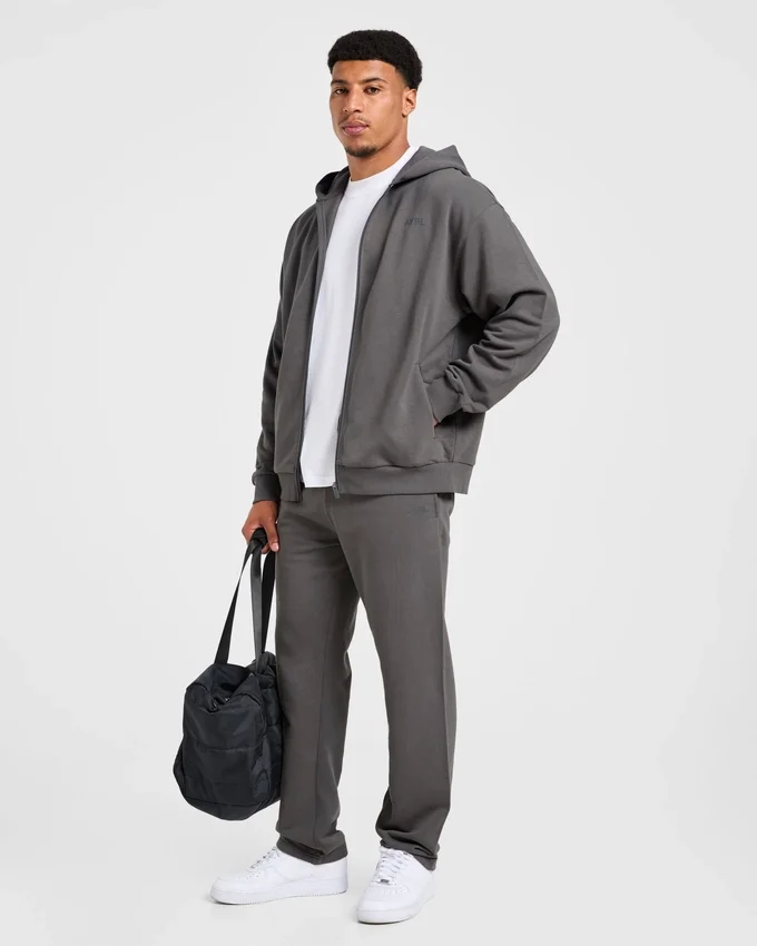 Craft oversized hoodie met rits