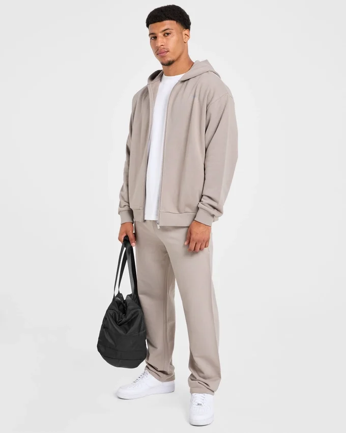 Craft oversized hoodie met rits