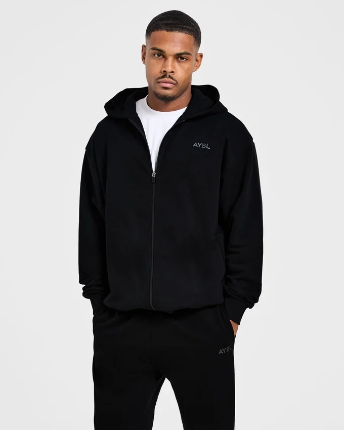 Craft oversized hoodie met rits