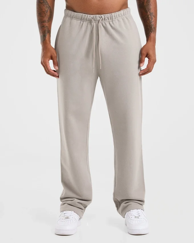 Craft oversized Joggingbroek met rechte pijpen