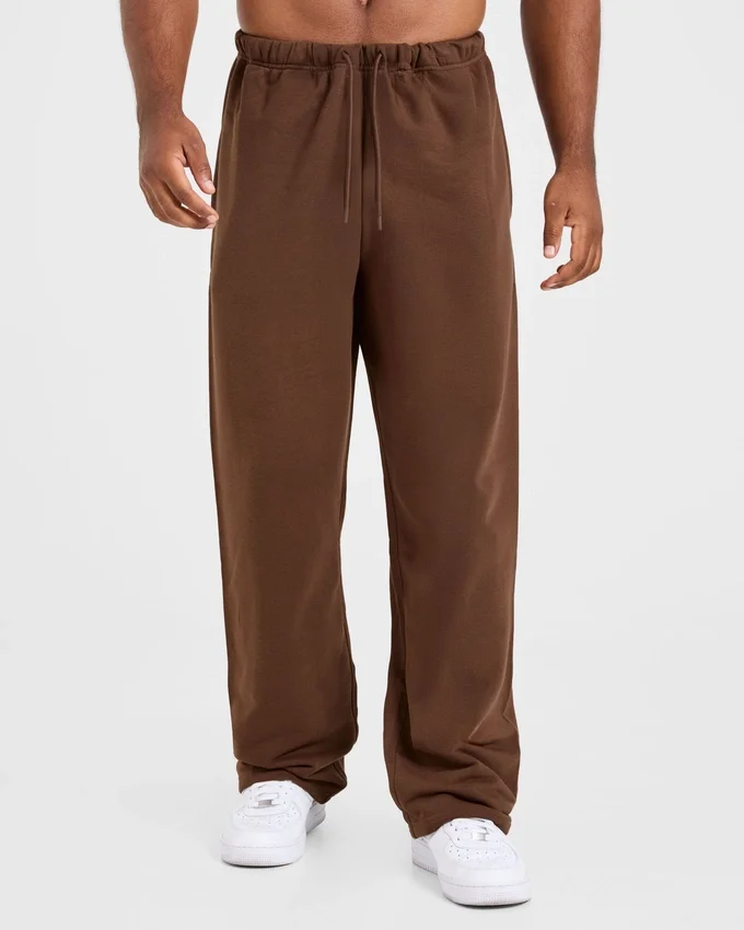 Craft oversized Joggingbroek met rechte pijpen