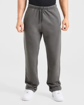 Craft oversized Joggingbroek met rechte pijpen