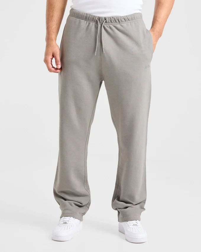 Craft oversized Joggingbroek met rechte pijpen