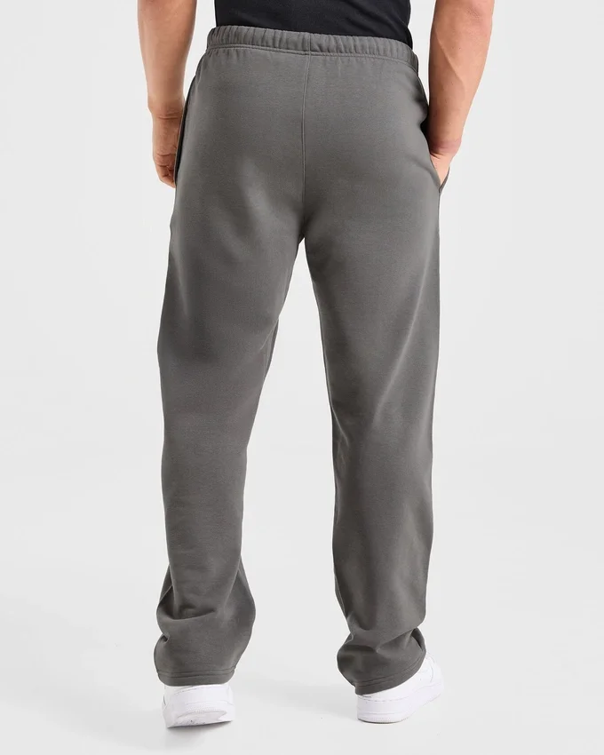 Craft oversized Joggingbroek met rechte pijpen