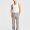 Craft oversized Joggingbroek met rechte pijpen