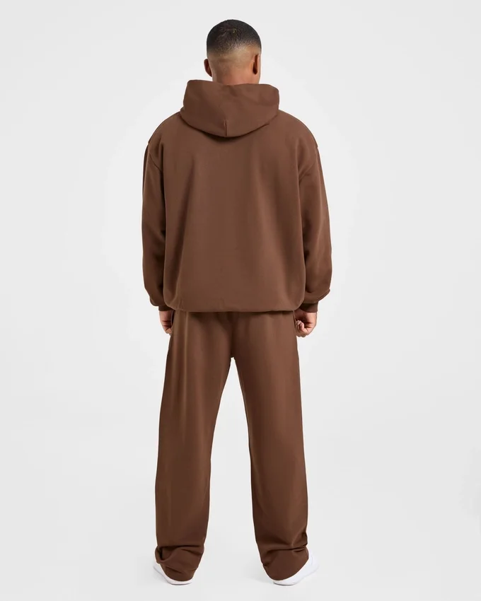 Craft oversized Joggingbroek met rechte pijpen