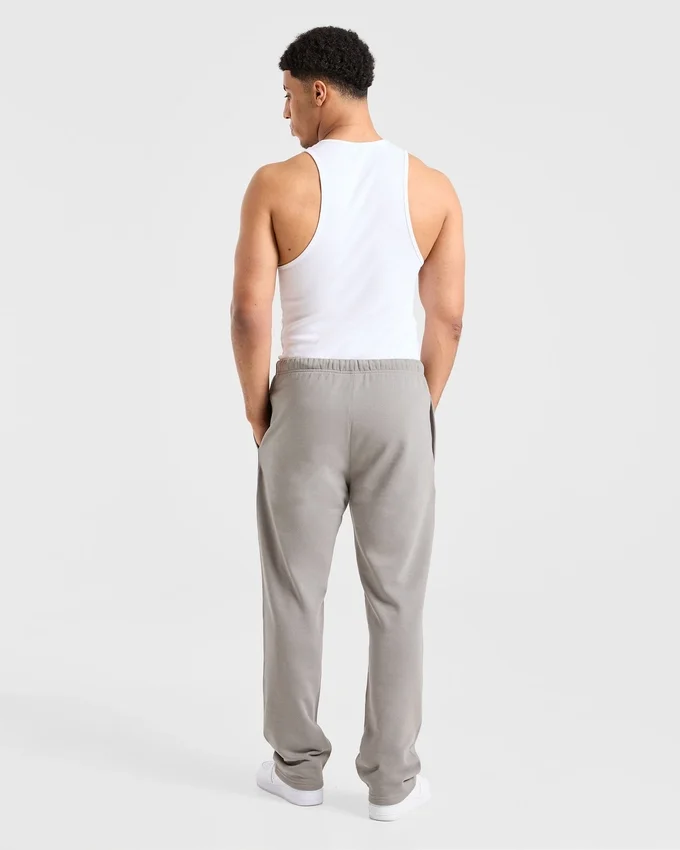Craft oversized Joggingbroek met rechte pijpen