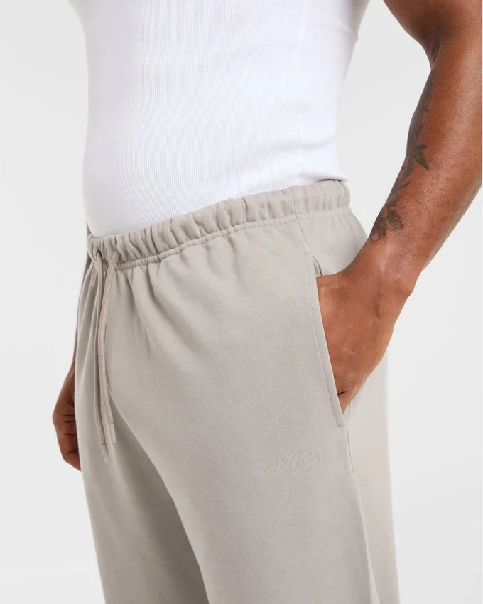 Craft oversized Joggingbroek met rechte pijpen