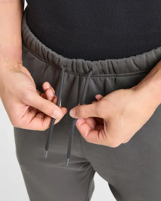 Craft oversized Joggingbroek met rechte pijpen