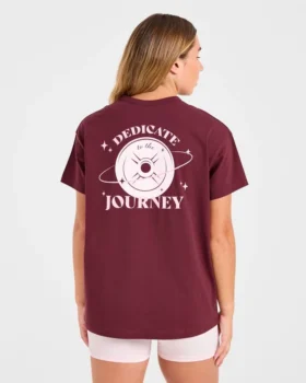 Dedicate To The Journey oversized T-shirt