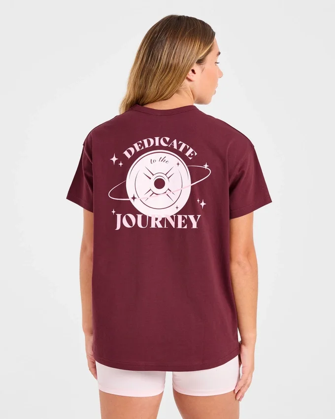 Dedicate To The Journey oversized T-shirt