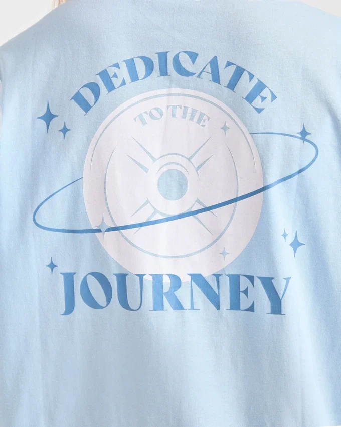 Dedicate To The Journey oversized T-shirt