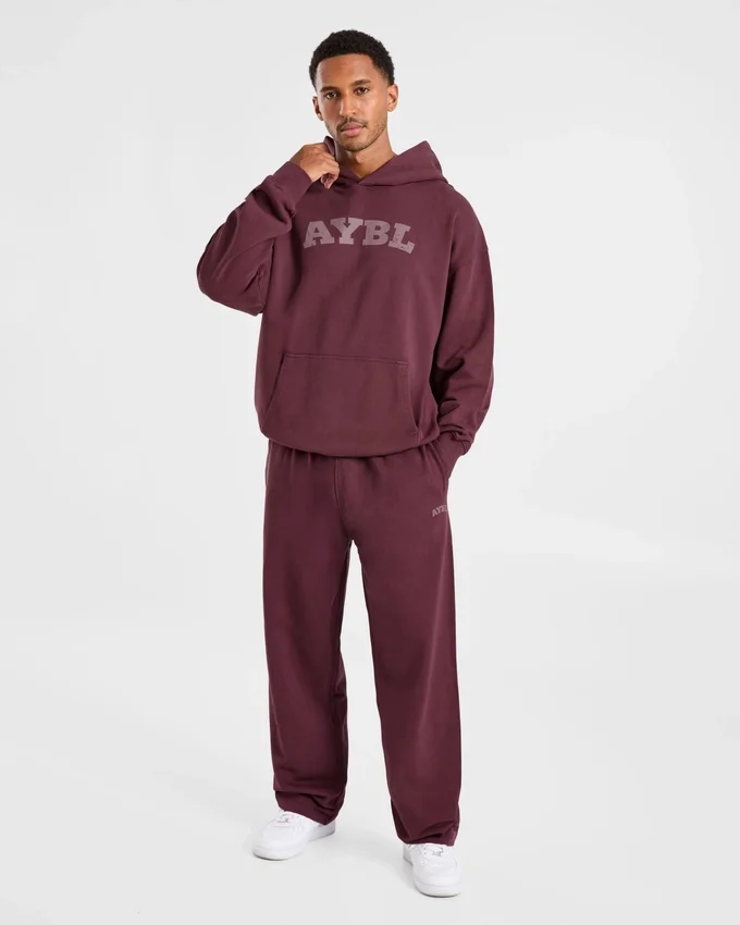 Elite joggingbroek met rechte pijpen