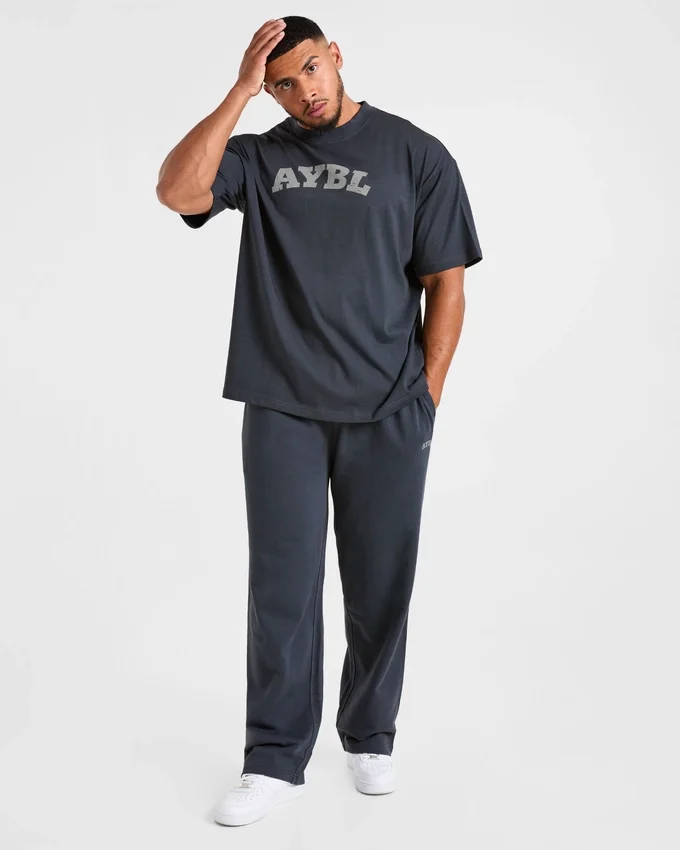 Elite joggingbroek met rechte pijpen