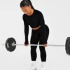 Empower naadloze crop top met lange mouwen