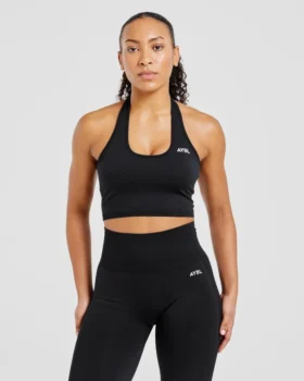 Empower naadloze halternek crop top