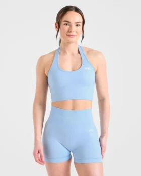 Empower naadloze halternek crop top