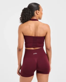 Empower naadloze halternek crop top