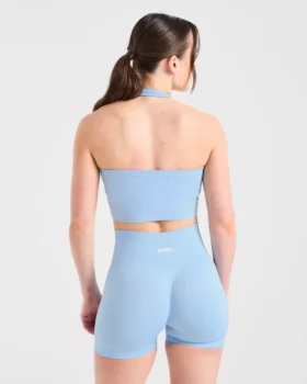 Empower naadloze halternek crop top