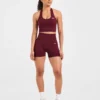 Empower naadloze halternek crop top