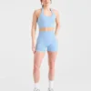 Empower naadloze halternek crop top