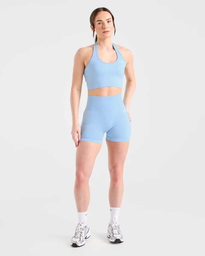 Empower naadloze halternek crop top