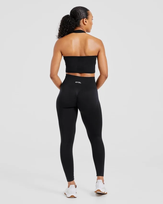 Empower naadloze halternek crop top