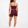 Empower naadloze halternek crop top