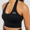 Empower naadloze halternek crop top