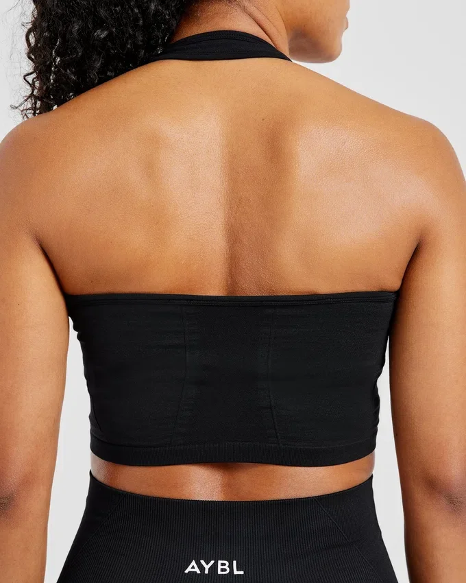 Empower naadloze halternek crop top