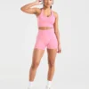 Empower naadloze halternek crop top