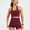 Empower naadloze halternek crop top