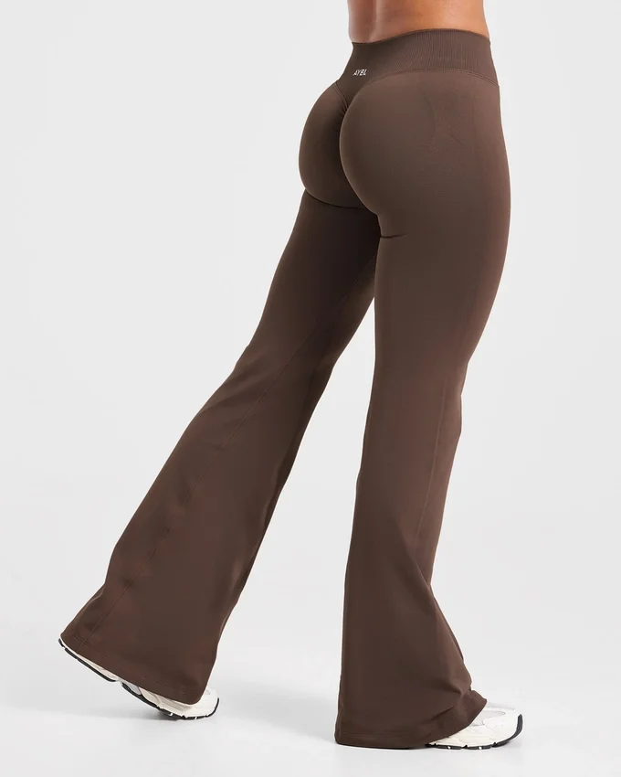 Enhance naadloze flared-Leggings
