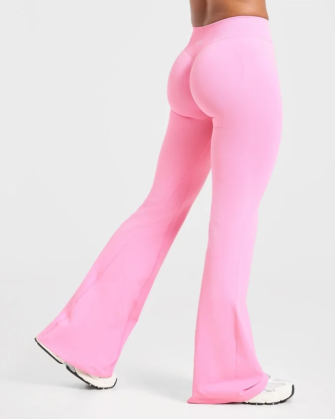 Enhance naadloze flared-Leggings